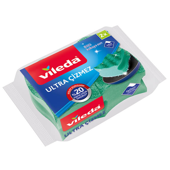 Vileda Ultra Çizmez Sünger - Teflon Onaylı